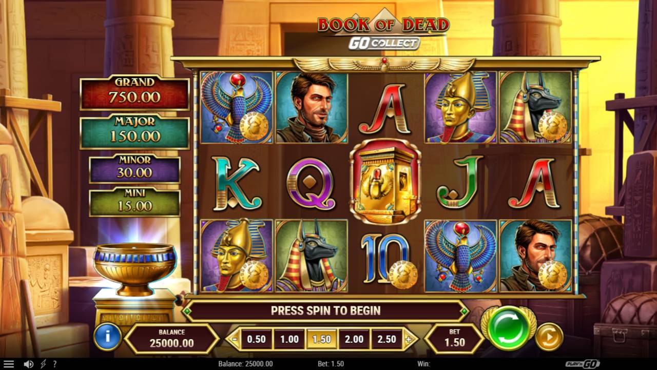 Book Of Dead Go Collect (Play’n GO) Image 2